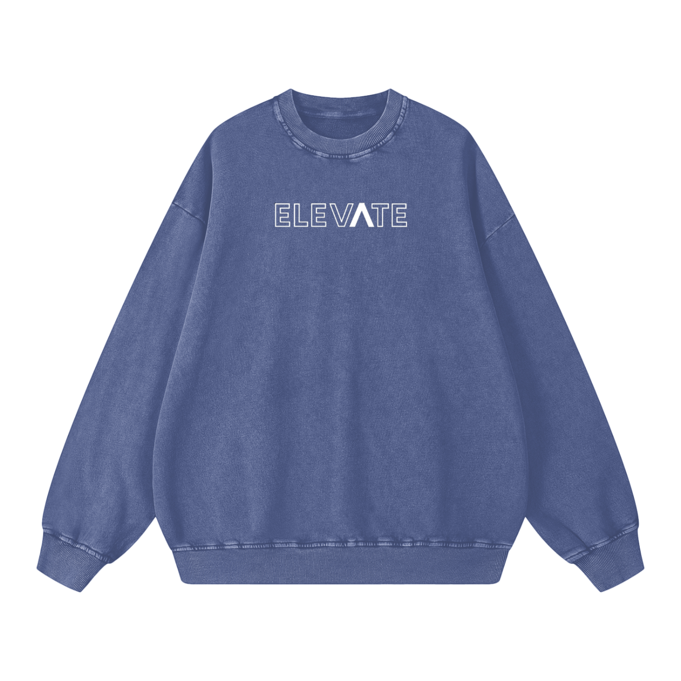 'RISE WITHOUT FEAR' OVERSIZE CREWNECK