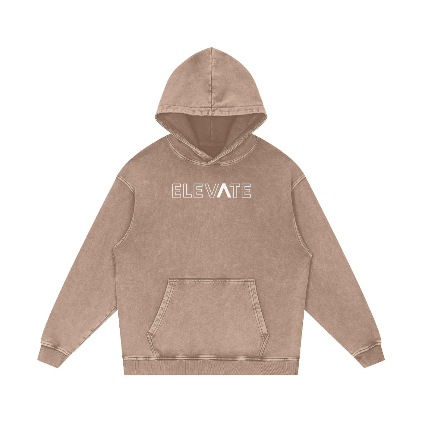 'RISE WITHOUT FEAR' OVERSIZE HOODIE