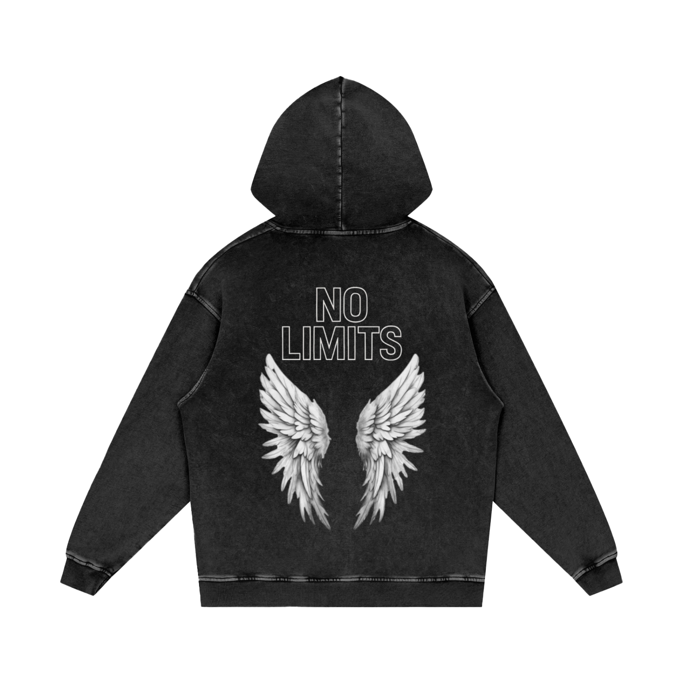 'NO LIMITS' OVERSIZE HOODIE