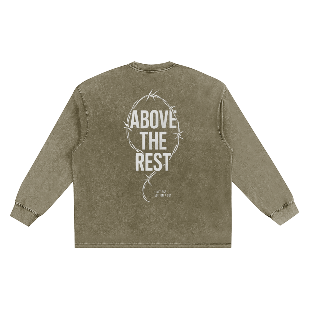 'ABOVE THE REST' LONG SLEEVE T-SHIRT