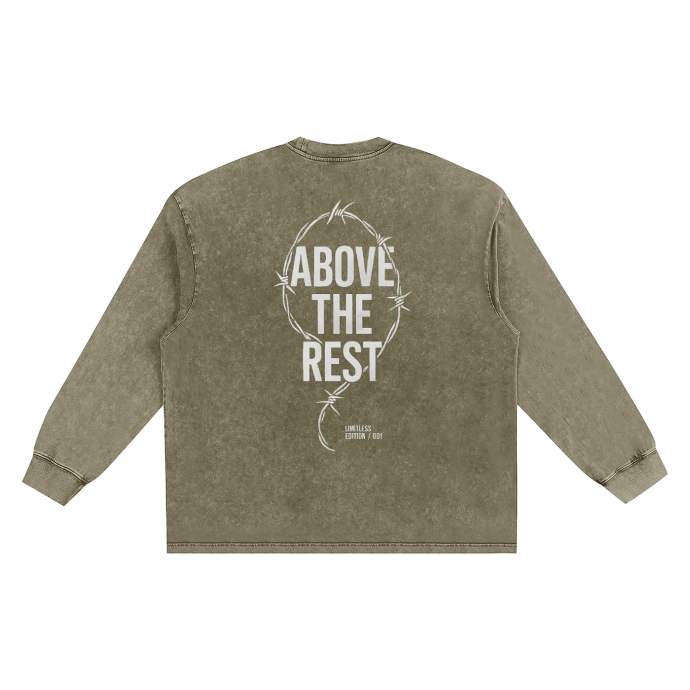 'ABOVE THE REST' LONG SLEEVE T-SHIRT
