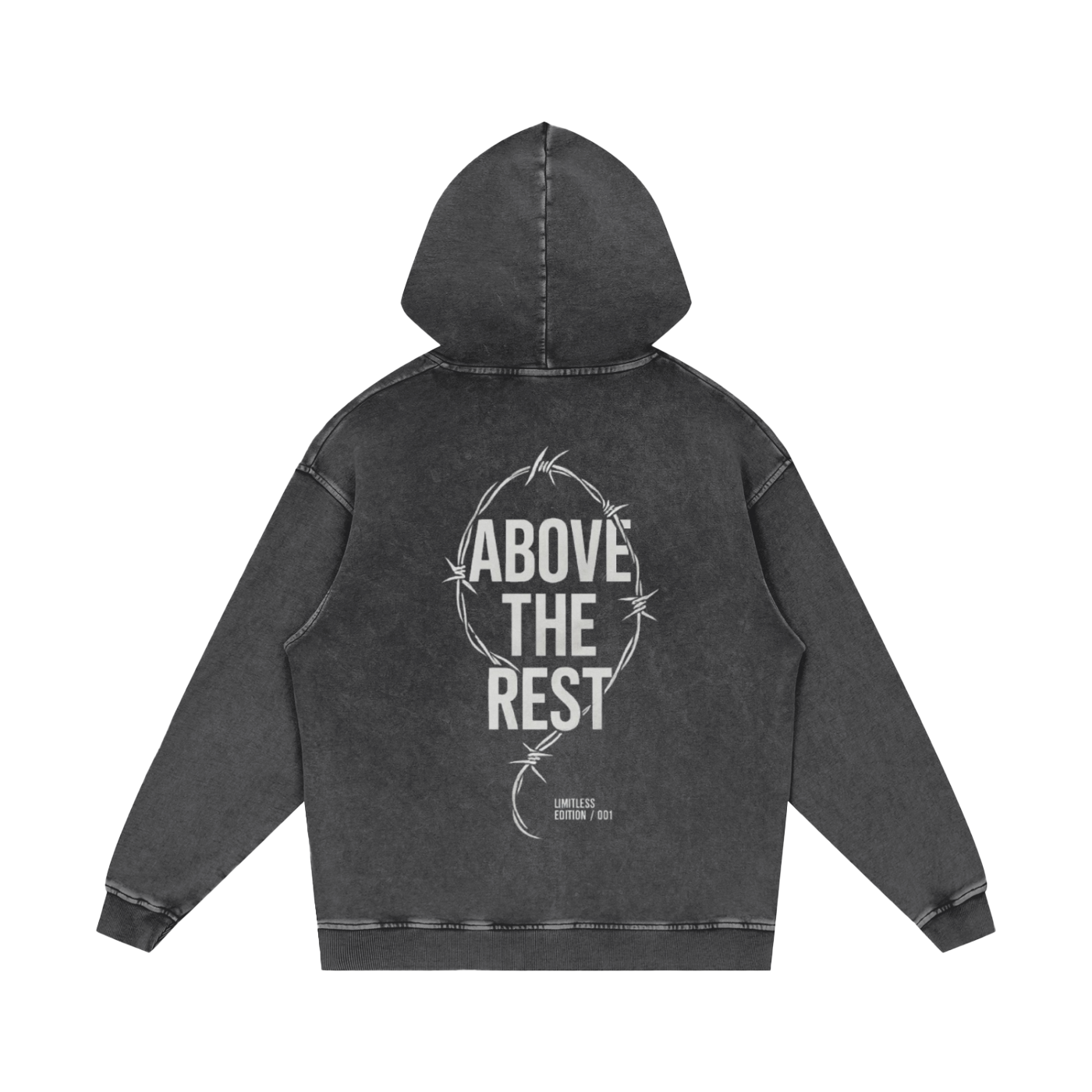 'ABOVE THE REST' OVERSIZE HOODIE