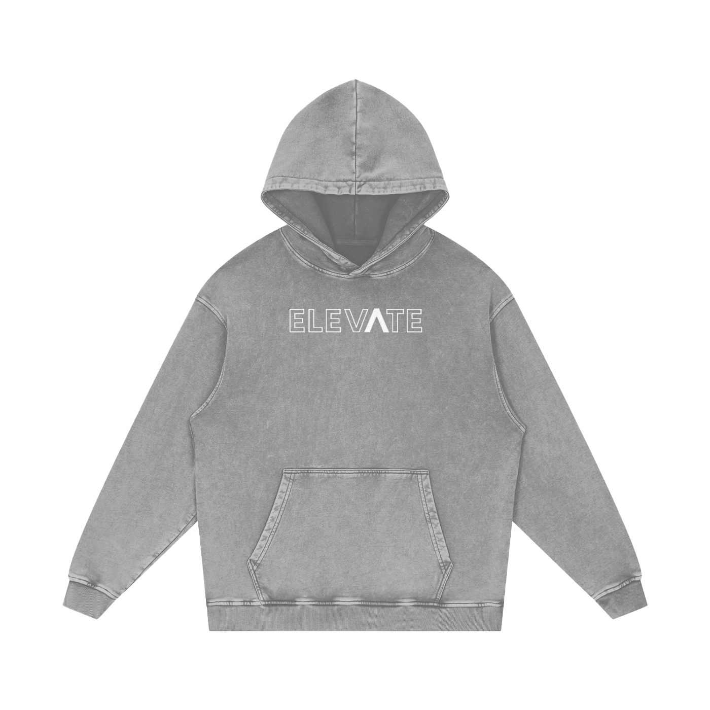 'RISE WITHOUT FEAR' OVERSIZE HOODIE