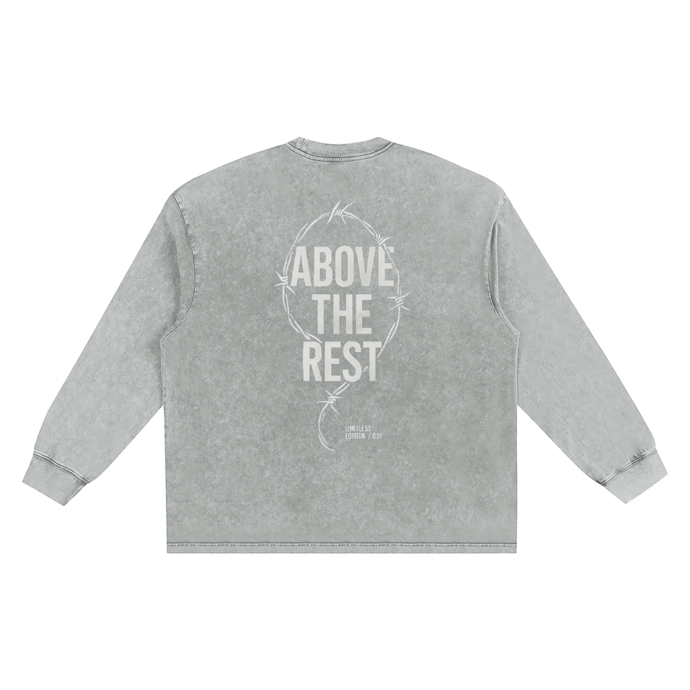 'ABOVE THE REST' LONG SLEEVE T-SHIRT
