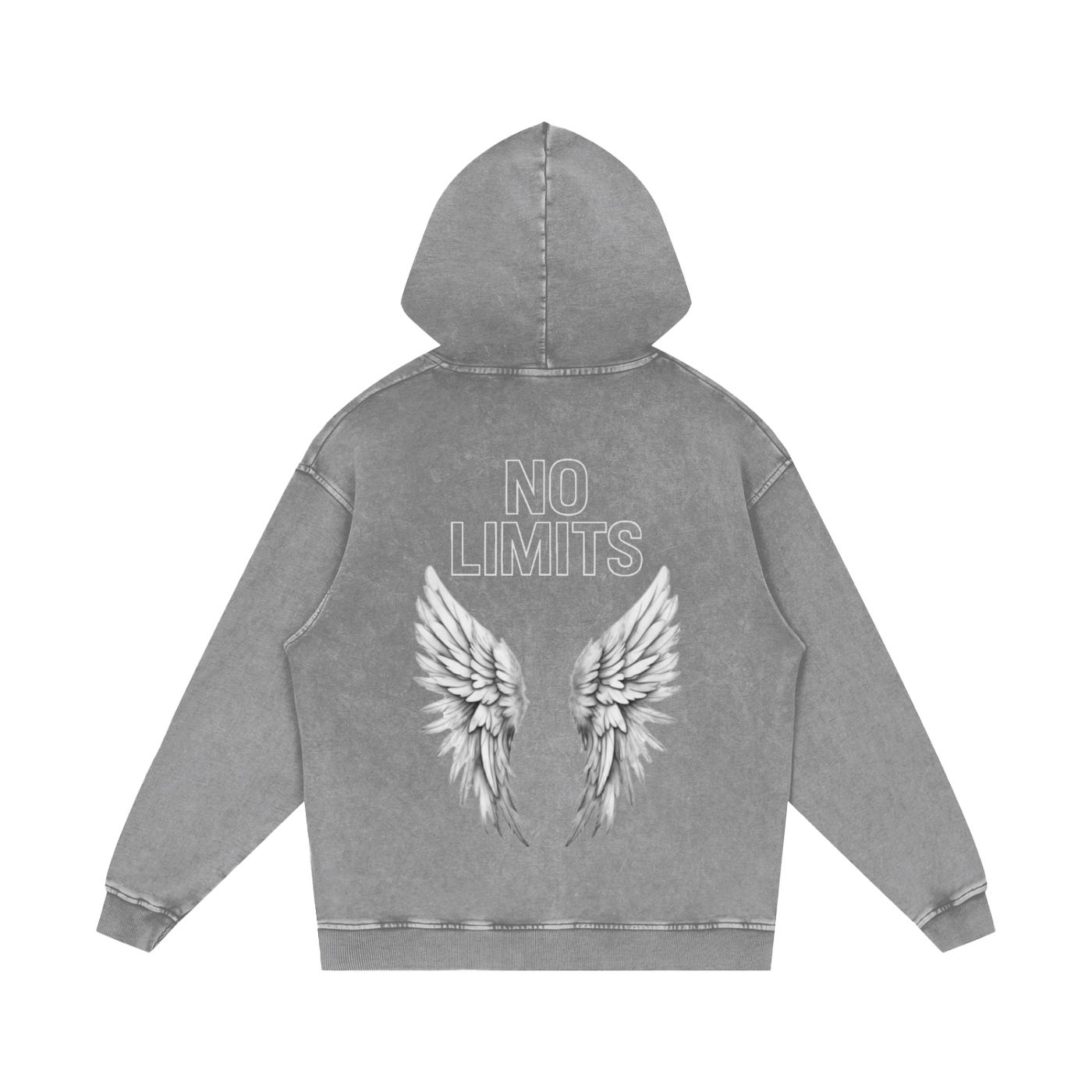 'NO LIMITS' OVERSIZE HOODIE