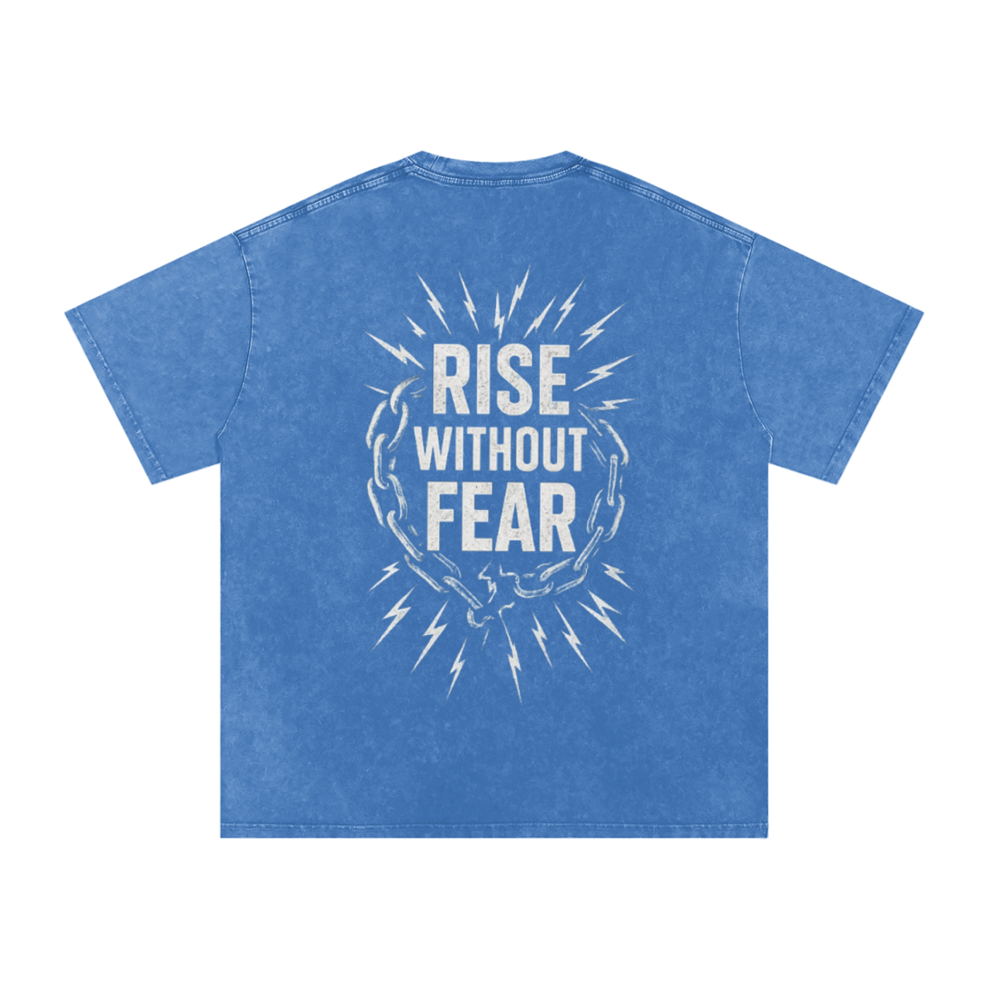 'RISE WITHOUT FEAR' OVERSIZE T-SHIRT