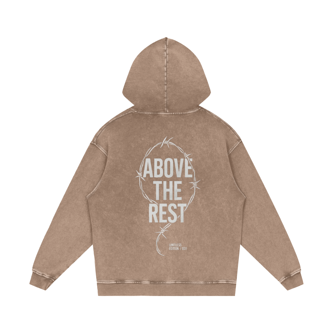 'ABOVE THE REST' OVERSIZE HOODIE