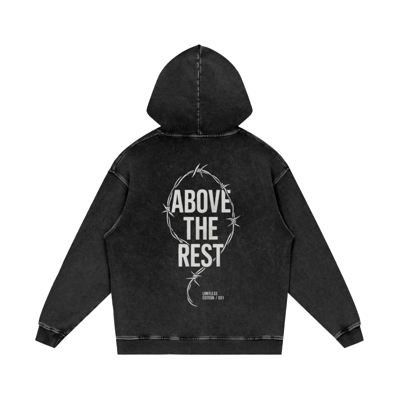 'ABOVE THE REST' OVERSIZE HOODIE