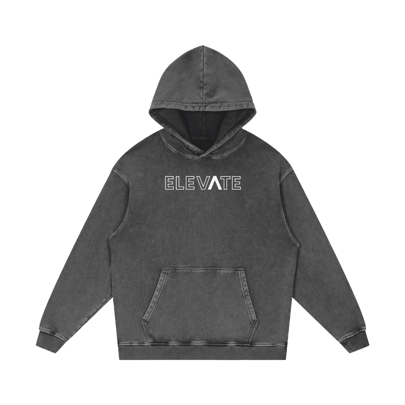 'RISE WITHOUT FEAR' OVERSIZE HOODIE