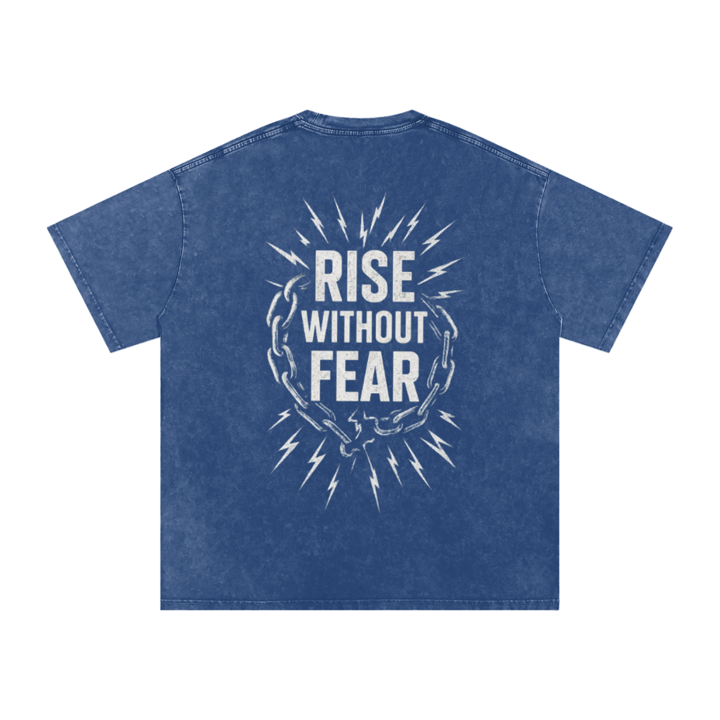 'RISE WITHOUT FEAR' OVERSIZE T-SHIRT