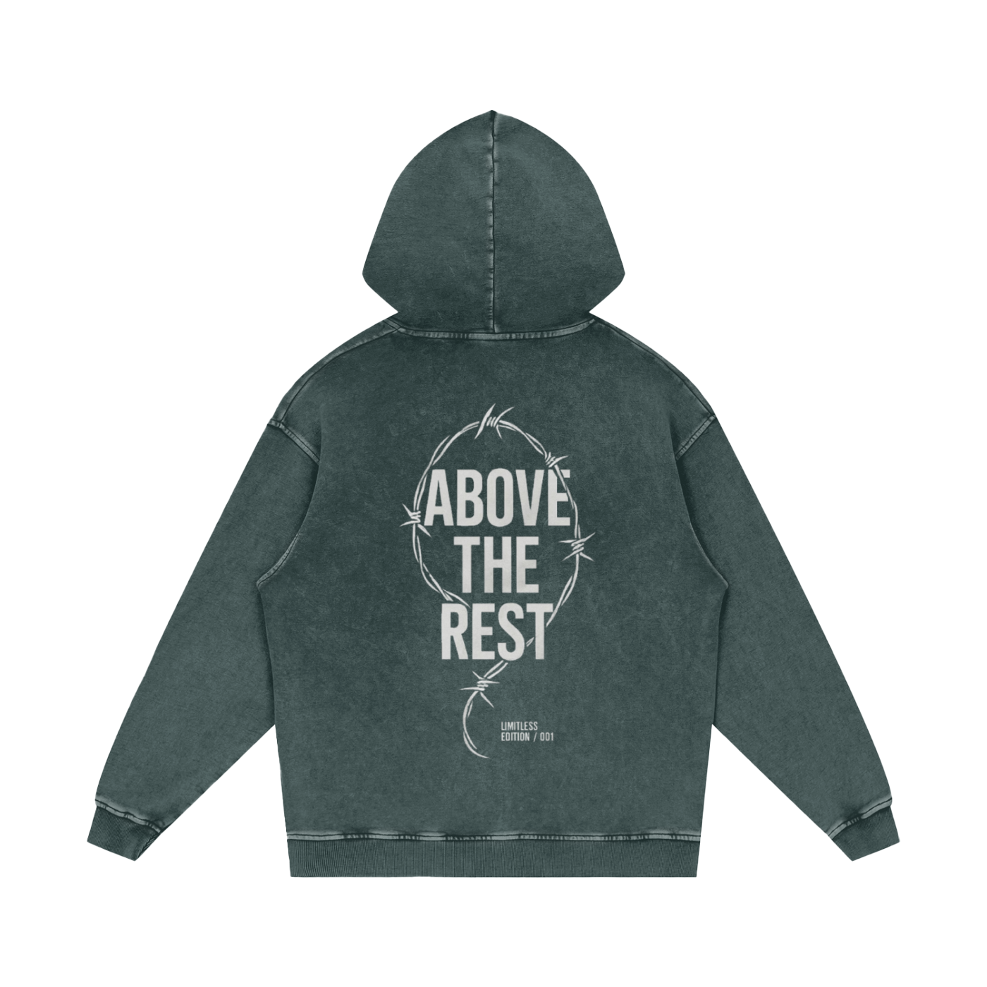 'ABOVE THE REST' OVERSIZE HOODIE