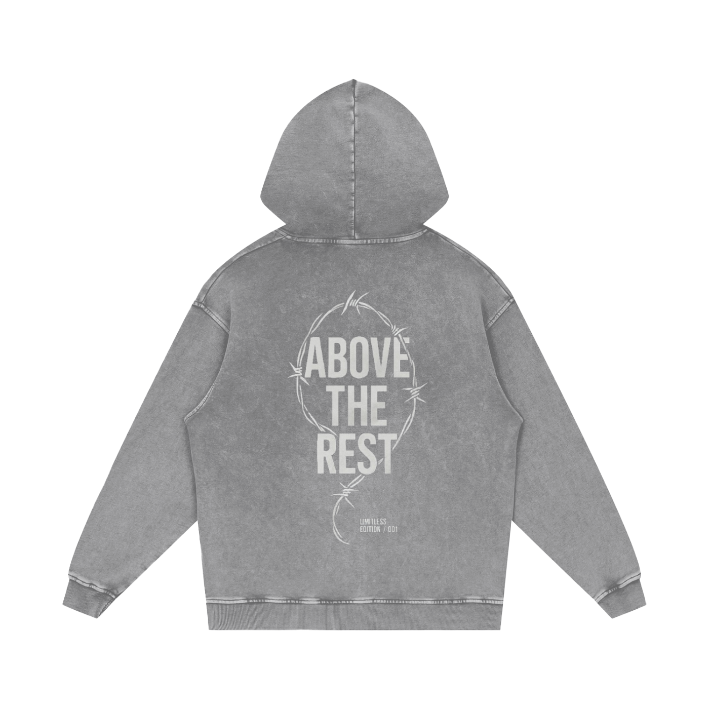 'ABOVE THE REST' OVERSIZE HOODIE